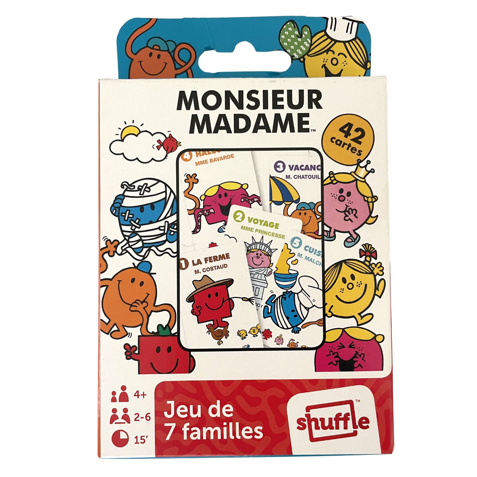 Card game 7 familles Mr-Mme