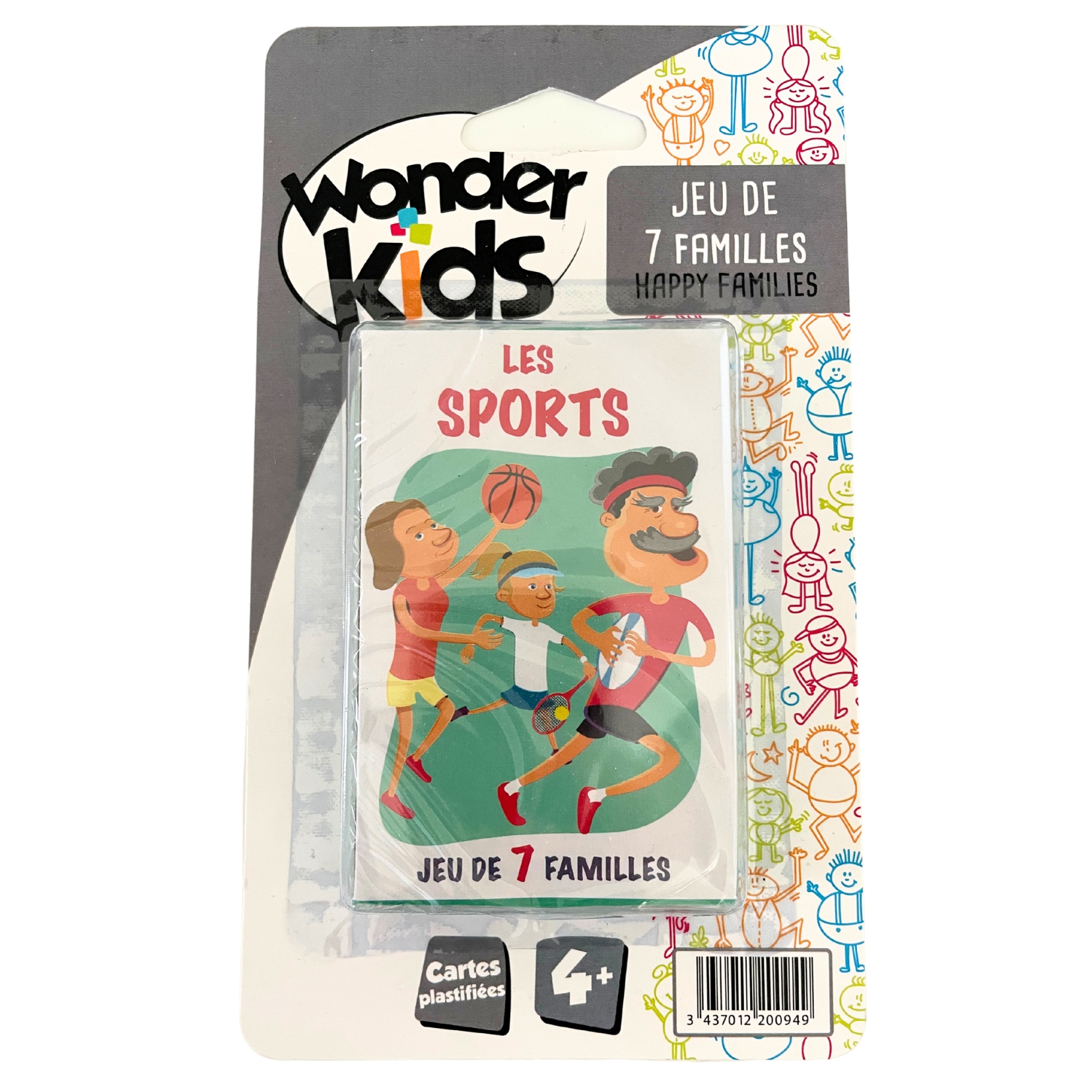 Card game 7 familles Sports
