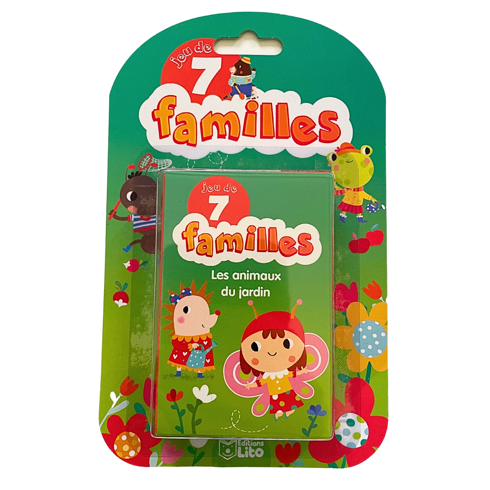 Card game 7 familles Garden Animals