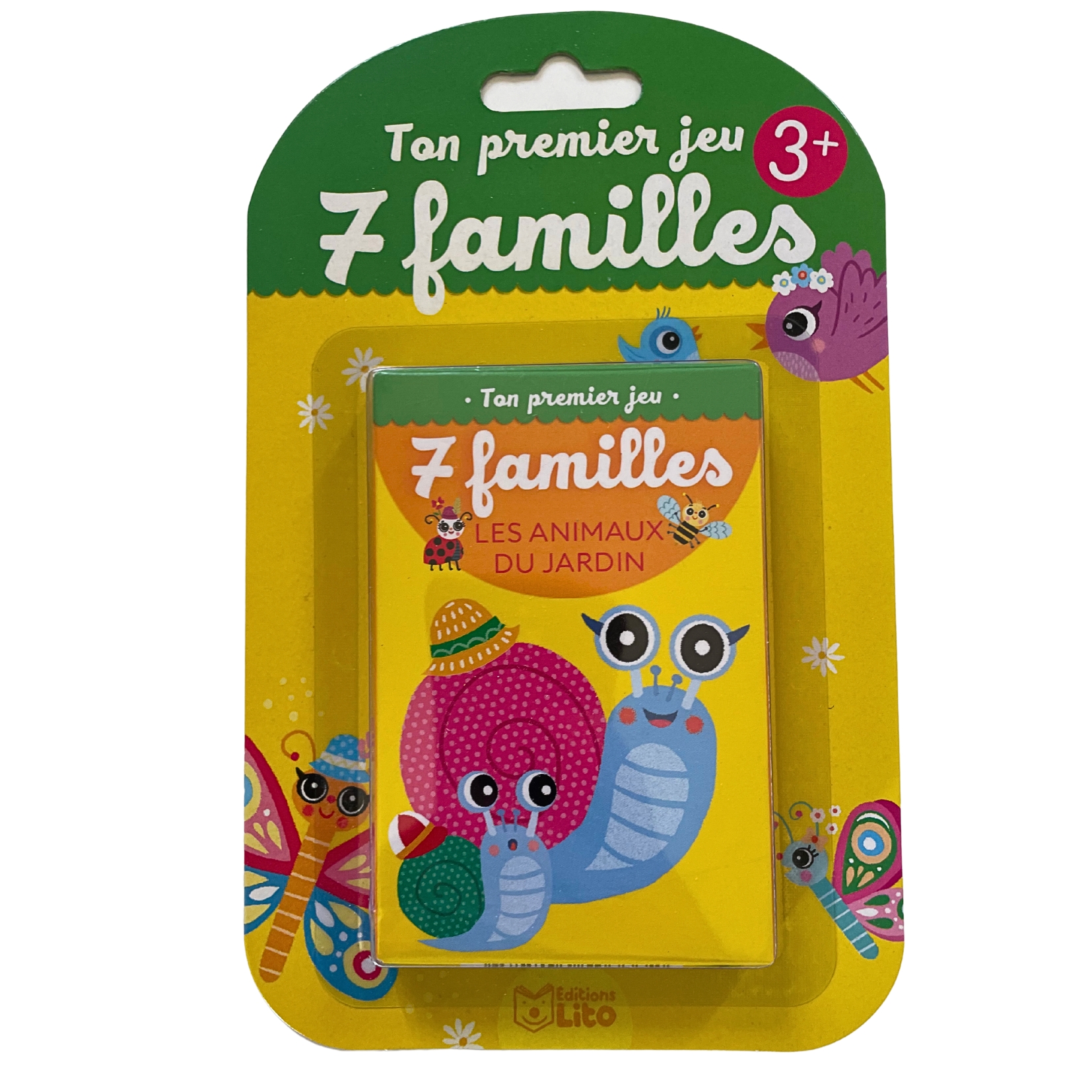 Card game 7 familles Garden Animals (3 years old)