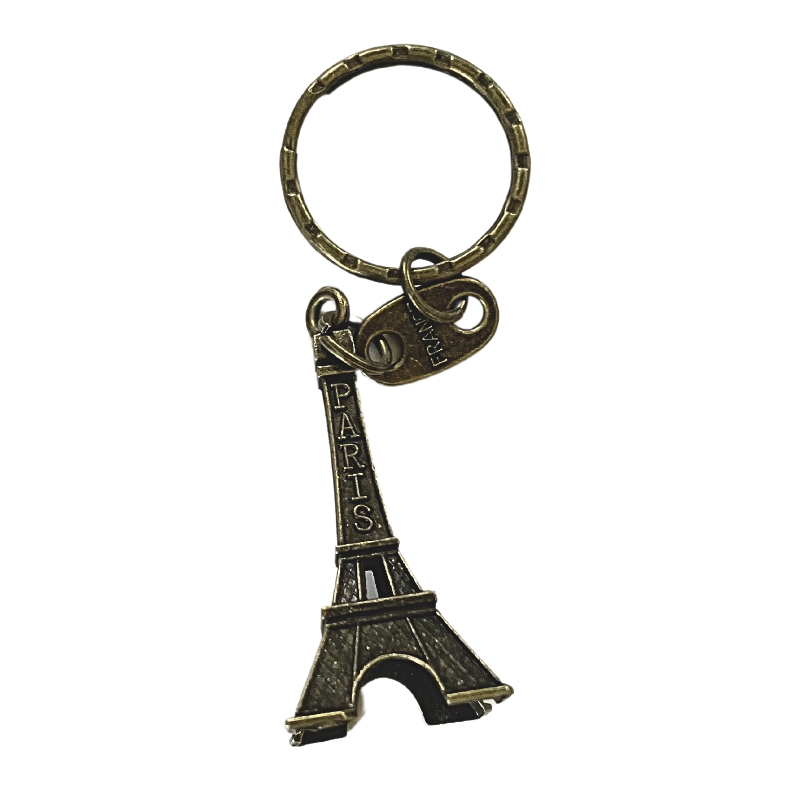 Bronze Eiffel Tower Keychain