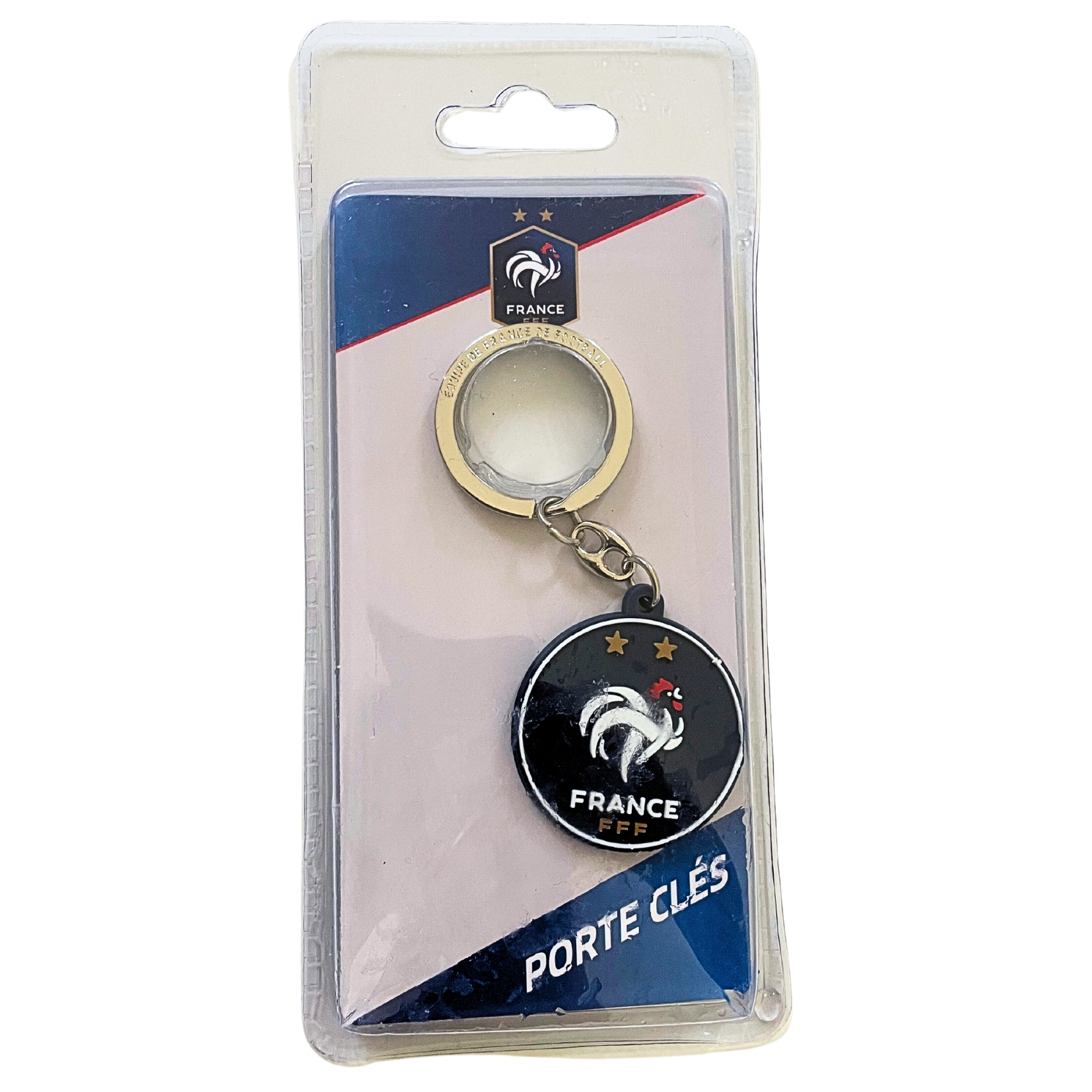 French Soccer Team Keychain