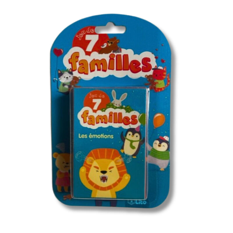 French Matinée Game card 7 familles Emotions