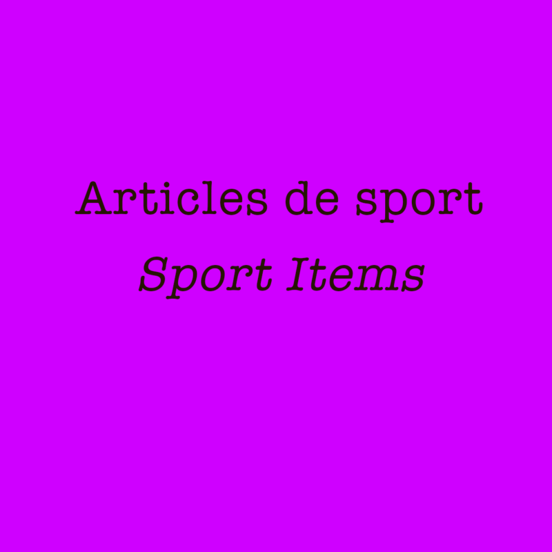 Carrés Articles de sport Sport Items