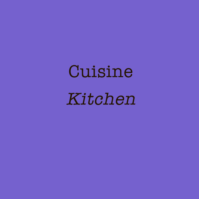 carré Cuisine Kitchen​